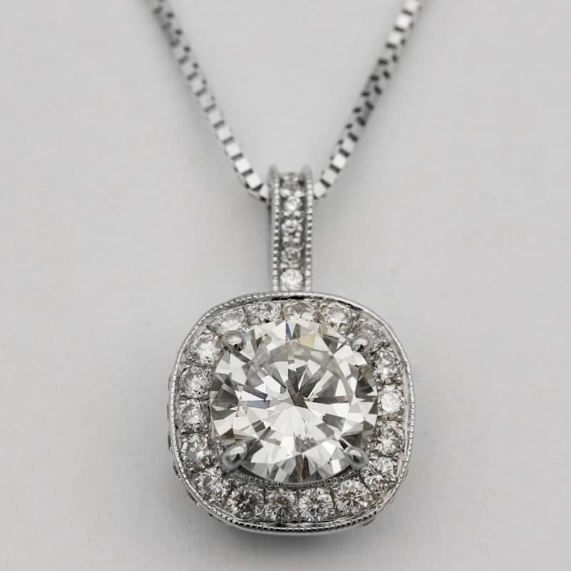 Oculus — Oro blanco 18k, 0.75 ct